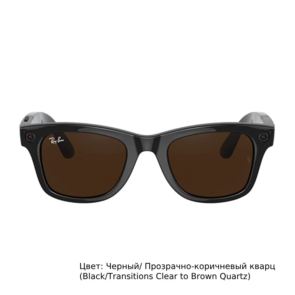 Умные очки с камерой и поддержкой Facebook. Ray-Ban Stories Wayfarer ...